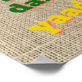 Print, Value Poster papier (mat) - Yaad Vibes (Hoek)