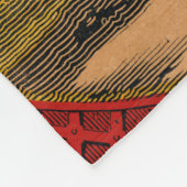  print van barebackrijders die stunts uitvoeren fleece deken (Hoek)