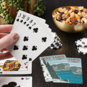 Print van Lake Tahoe Speelkaarten (Insitu)