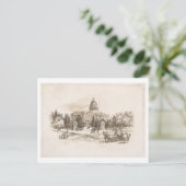  Print van State Capitol in Californië Briefkaart (Staand voorkant)