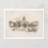  Print van State Capitol in Californië Briefkaart (Voorkant)