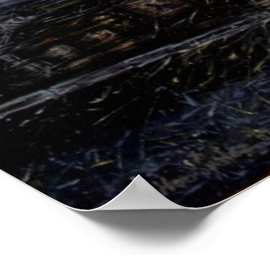 print-Vato die het met auto c'07 Adan Hernandez Poster (Hoek)