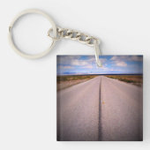 Print vierkante telefoon foto sleutelhanger (voorkant)