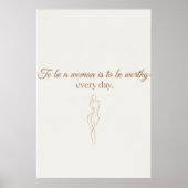 Print, Waarde Poster Papier (Halfglans) (Voorkant)