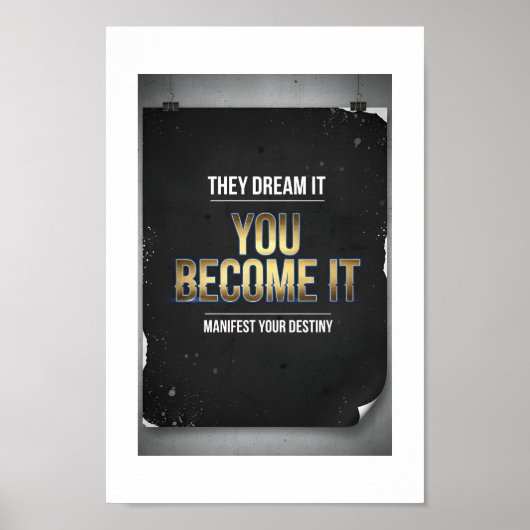 Print, Waarde Poster Papier (Halfglans) (Voorkant)