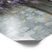 PRINT - Wisteria Viviers Frankrijk Foto Afdruk (Hoek)