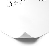 Printable Alternative Photo Wedding Guest Book Poster (Hoek)