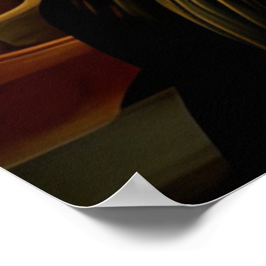 [Printable Art] Lachen Mona Lisa Poster (Hoek)