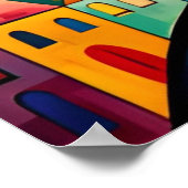 [Printable Art] Metropolitan Meow, Matisse stijl Poster (Hoek)