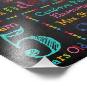 Printable Back to School Signs - Kindergarten Foto Afdruk (Hoek)