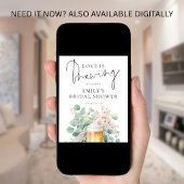 Printable Beer Love Brewing Welcome Bridal Shower Poster