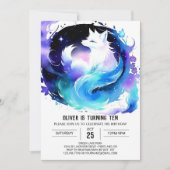 Printable Boho Fox Verjaardag Kaart (Voorkant)