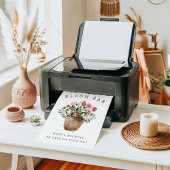 Printable Bridal Shower Bloom Bar Sign Poster