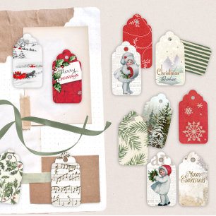 Printable Christmas Junk Journal Labels  Meisje Poster