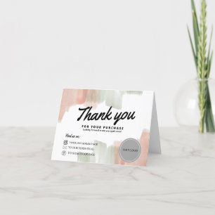 PRINTABLE DANK U KARAKTER EDITABLE CUSTOMIZE BEDANKKAART
