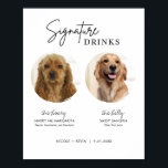 Printable Dog Signature Drinken Wedding Bar Sign Poster<br><div class="desc">Neem je bont mee op je bruiloft met dit schattige, bewerkbare drink voor de bruiloft met een cirkelvormig lijst dat het afbeelding van je huisdier en je handtekening drink en recept voor je bruiloft kenmerkt. Printbare trouwborden zijn de perfecte manier om je trouwborden thuis af te drukken. Download gewoon de...</div>