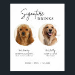 Printable Dog Signature Drinken Wedding Bar Sign Poster<br><div class="desc">Neem je bont mee op je bruiloft met dit schattige, bewerkbare drink voor de bruiloft met een cirkelvormig lijst dat het afbeelding van je huisdier en je handtekening drink en recept voor je bruiloft kenmerkt. Printbare trouwborden zijn de perfecte manier om je trouwborden thuis af te drukken. Download gewoon de...</div>