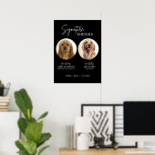 Printable Dog Signature Drinken Wedding Bar Sign Poster (Thuiskantoor)