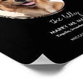 Printable Dog Wedding Signature Drink Sign Poster (Hoek)