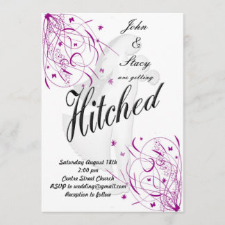 Printable Elegant Wedding Invite Kaart