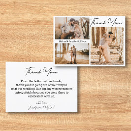 Printable en digitaal dank u de kaart van de huwel
