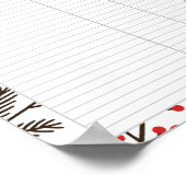 Printable Freezer Inventory 8.5x11 Paper Poster (Hoek)