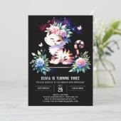 Printable Fun Tiger Verjaardag Kaart (Staand voorkant)