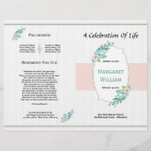 Printable Funeral Brochure Sjabloon (Voorkant)