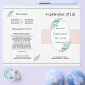 Printable Funeral Brochure Sjabloon (Enkel)