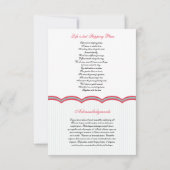 Printable Funeral Prayer Card Sjabloon (Achterkant)