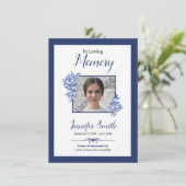 Printable Funeral Prayer Kaart (Staand voorkant)