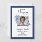 Printable Funeral Prayer Kaart (Voorkant)