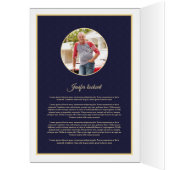 Printable Funeral Program Brochure (Binnen (Links))