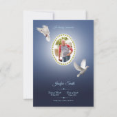 Printable Funeral Program Sjabloon Kaart (Voorkant)