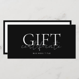 Printable Gift Kaart Sjabloon Gemakkelijk aan te p