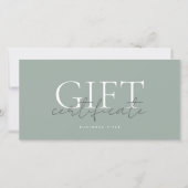 Printable Gift Kaart Sjabloon Gemakkelijk aan te p (Voorkant)