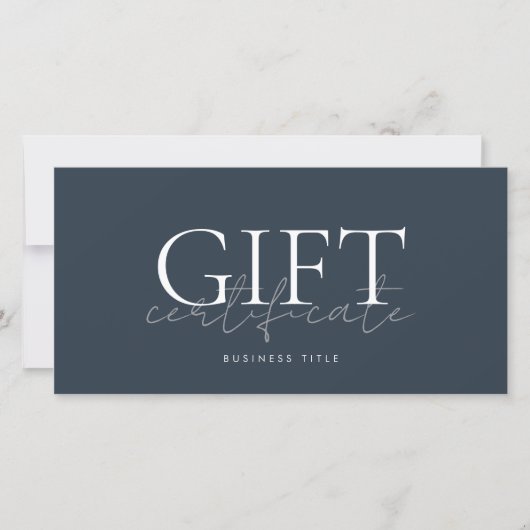 Printable Gift Kaart Sjabloon Gemakkelijk aan te p (Voorkant)