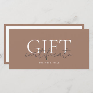 Printable Gift Kaart Sjabloon Gemakkelijk aan te p