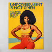 Printable Gym Wall Art 70s Poster Gym Art Print Fi (Voorkant)