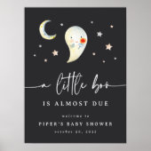 Printable Halloween Baby Shower Welcome Sign Poster (Voorkant)