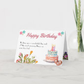 Printable Happy Birthday Kaart (Voorkant)