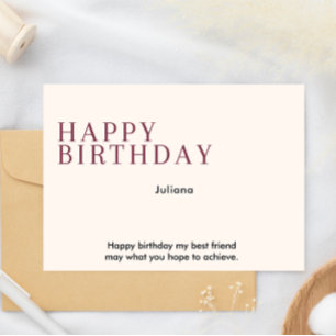 Printable Happy Birthday Kaart