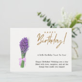 Printable Happy Birthday Kaart (Staand voorkant)