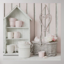 Printable Landhuis Home Foto Poster