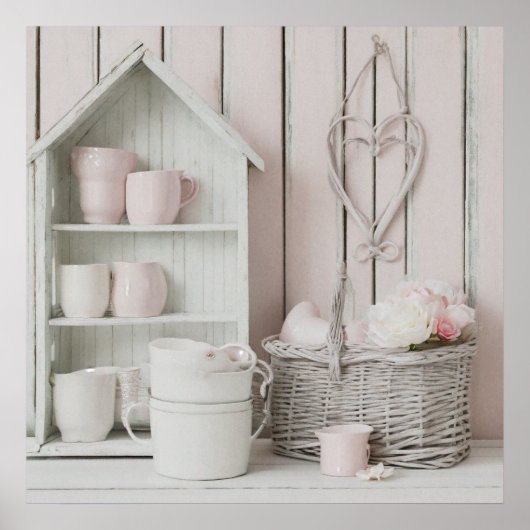 Printable Landhuis Home Foto Poster (Voorkant)