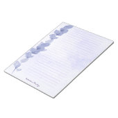 Printable Lavender Lined Paper – Personalized Notitieblok (Schuin)