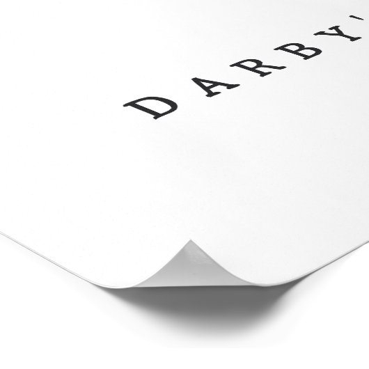 Printable Love in Bloom Bridal Shower Welcome Sign Poster (Hoek)