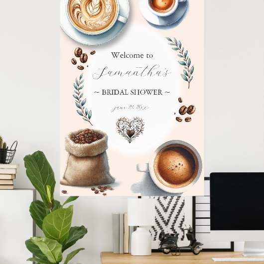 Printable Love is Brouwen Vrijgezellenfeest Welkom Poster (Thuiskantoor)