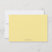 Printable Recept Kaarten Blauwe en Gele Citroen (Achterkant)