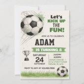 Printable Sports Party Nodig voor Jongens & Meisje Kaart (Voorkant)